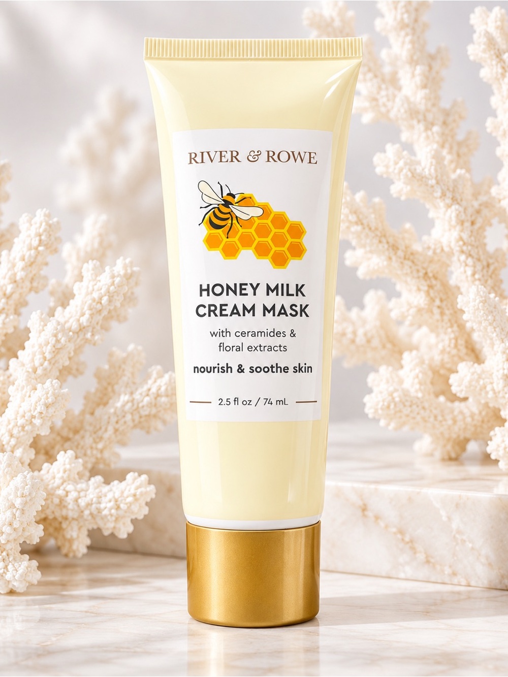 Honey Milk Cream Mask - Yellow
